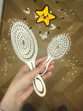 Eco-Friendly Hair Brush Set ( Large + Mini )- Free Shipping Detangling Hair Brush for Home & Travel - Buy One Get One Free