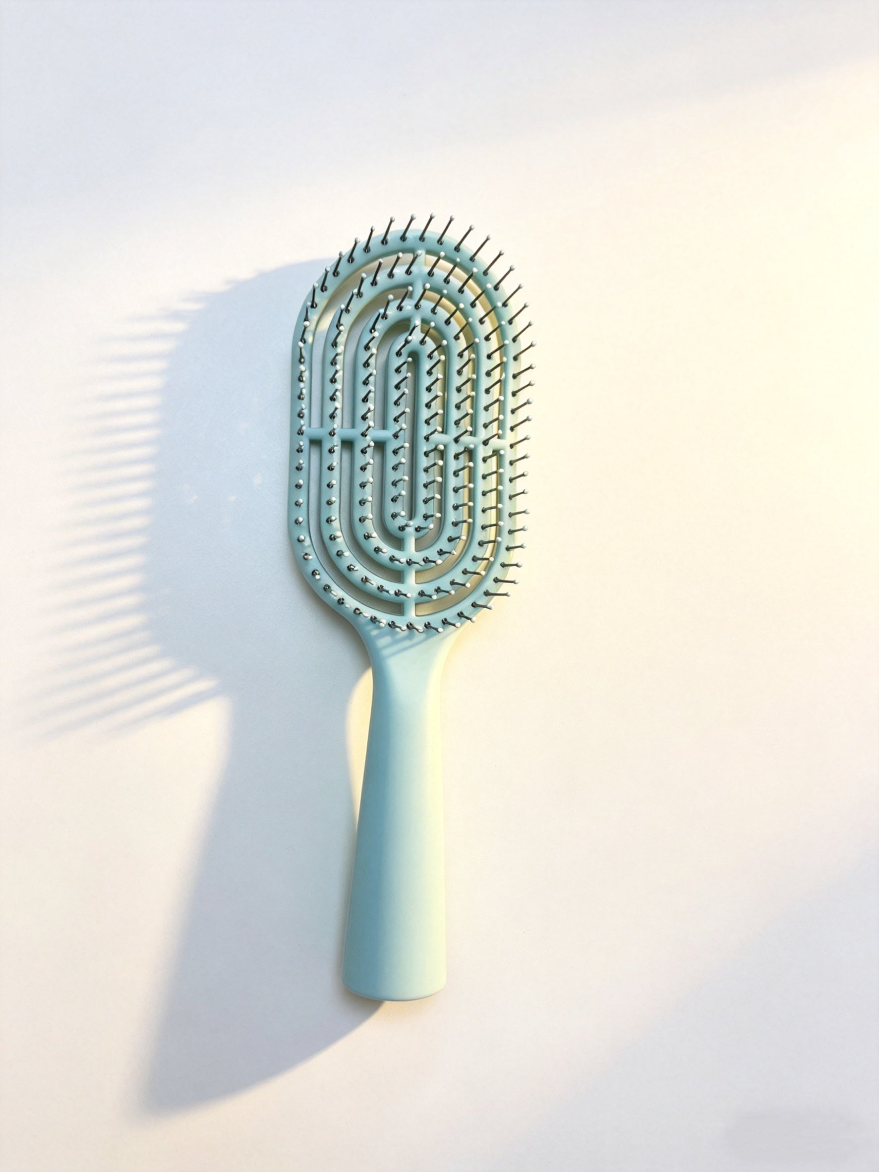 Lovy Beauty Detangling Hair Brush - Ventilated Oval Hair Brush for Curly, Straight, Thick, Long Hair, Scalp Massage, No Pulling, Wet & Dry Use