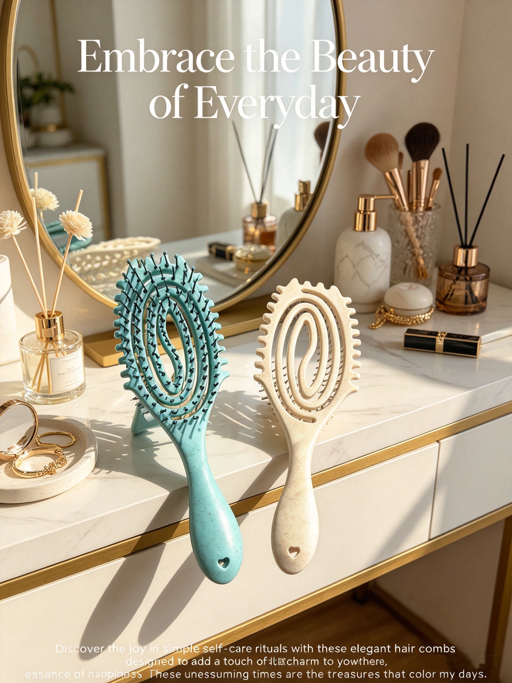 Air Cushion Detangling Hair Brush – Soft Scalp Massage Brush
